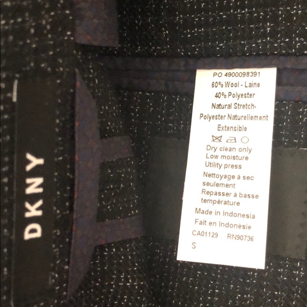 DKNY Plaid Men’s Blazer/Suit Jacket - Picture 5 of 5